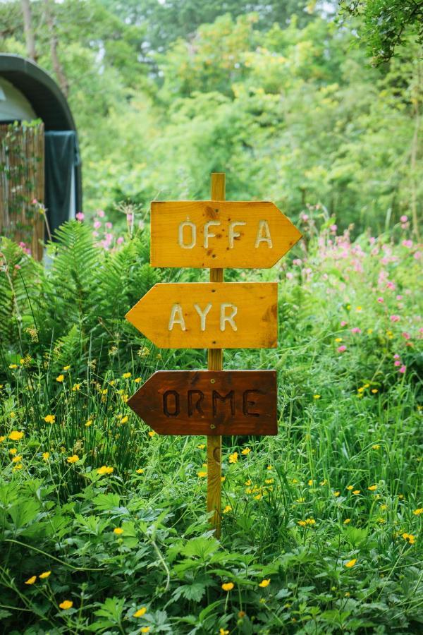 Vila Emlyn'S Coppice - Luxury Woodland Glamping Holywell  Exteriér fotografie