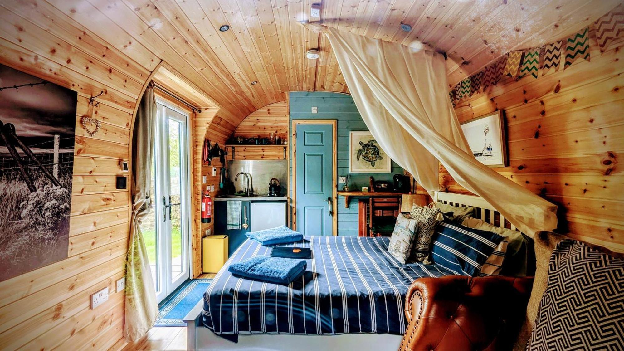 Vila Emlyn'S Coppice - Luxury Woodland Glamping Holywell  Exteriér fotografie