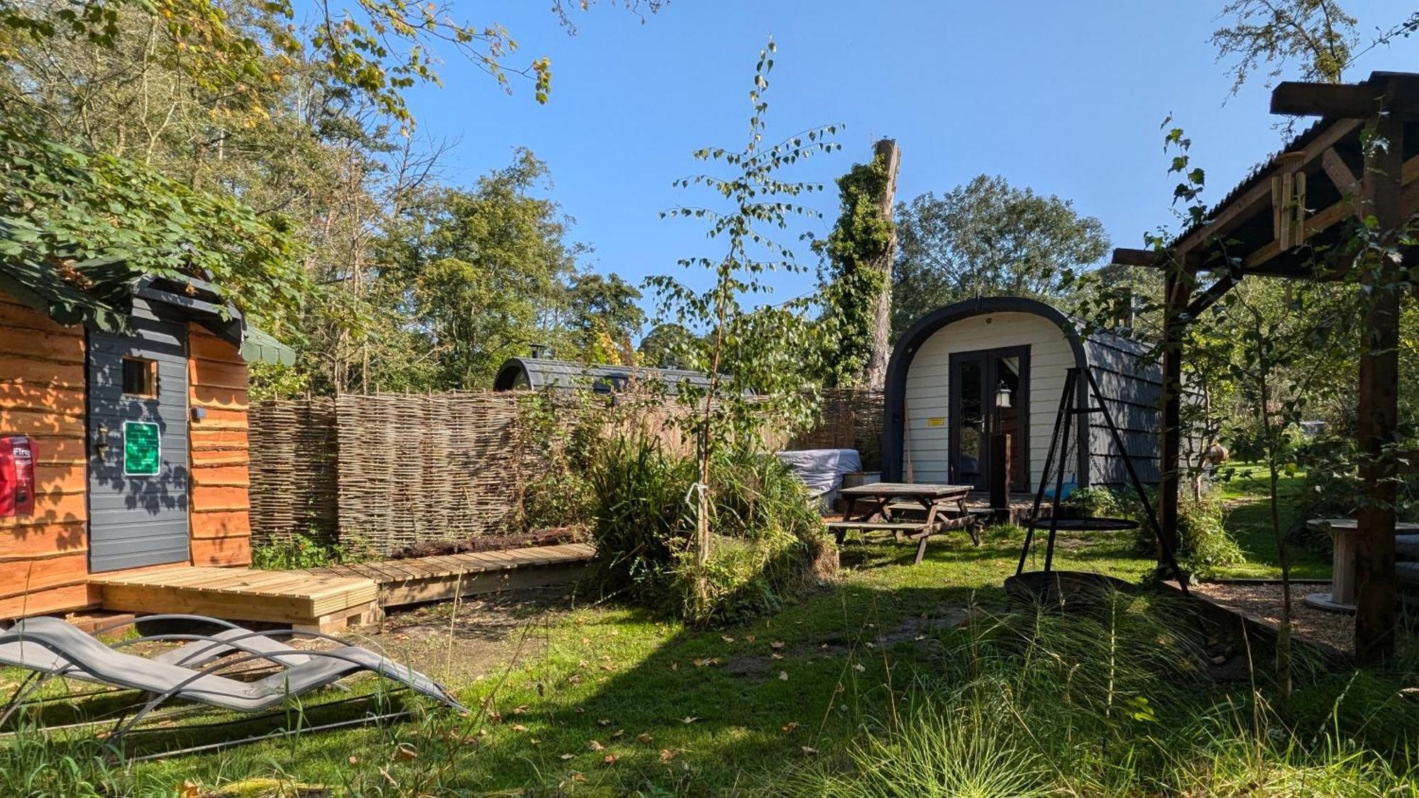Vila Emlyn'S Coppice - Luxury Woodland Glamping Holywell  Exteriér fotografie