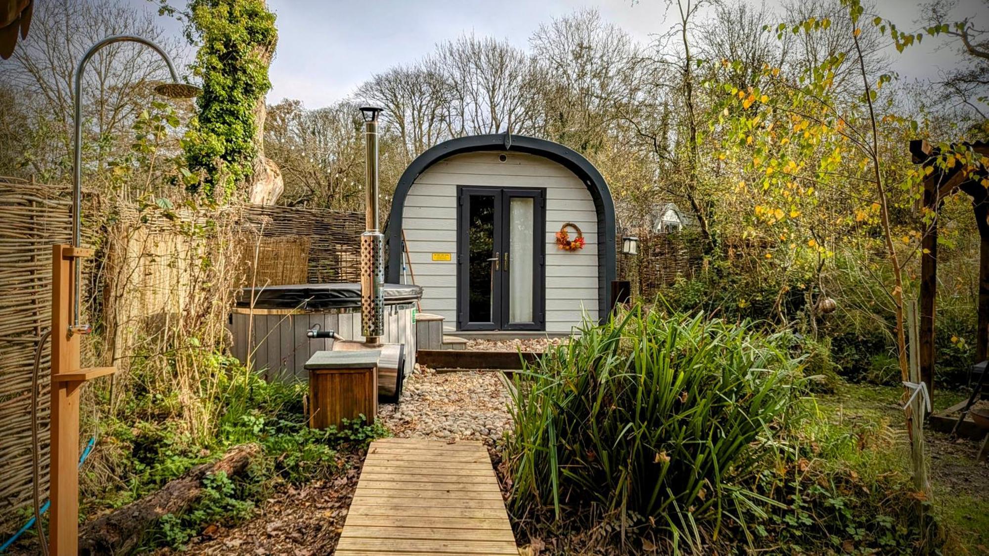 Vila Emlyn'S Coppice - Luxury Woodland Glamping Holywell  Exteriér fotografie